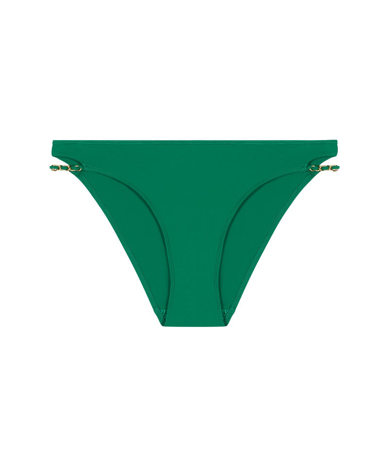 aubade Sparkling Treasure Palm Green Culotte Brésilienne