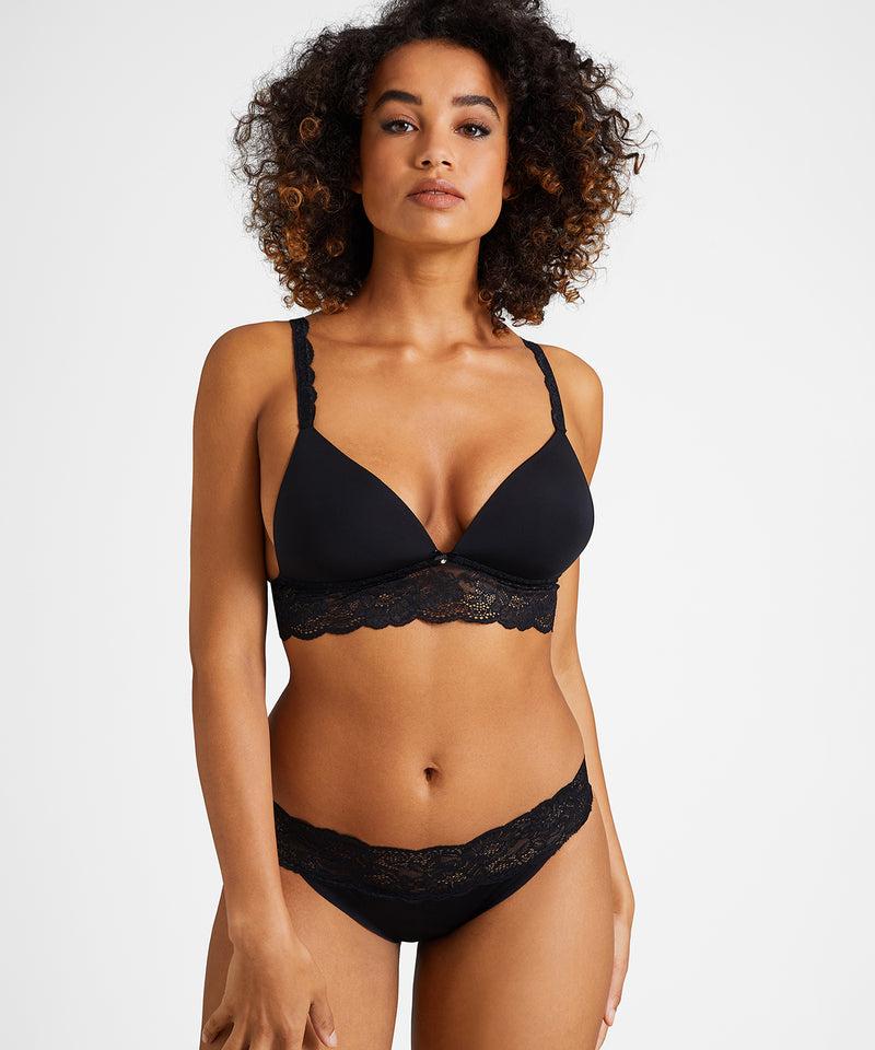 Aubade Sweetessence Noir Triangle Coques Sans Armature