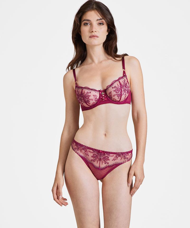 Aubade Trésor Infini Night Purple Corbeille Avec Armatures