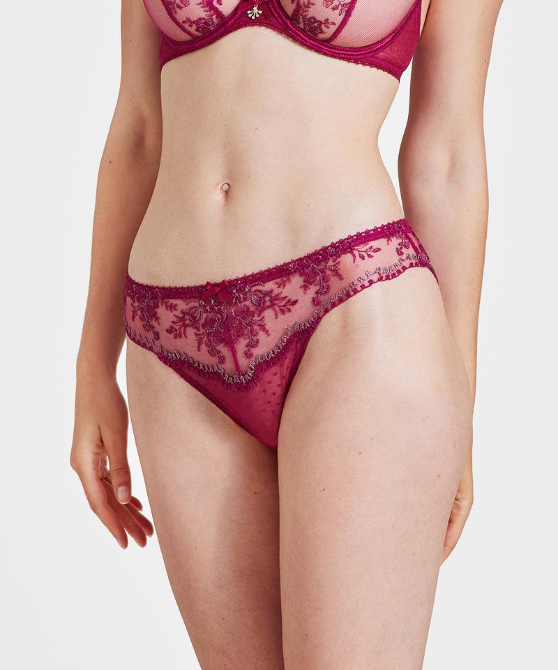 Aubade Trésor Infini Night Purple Culotte Italienne