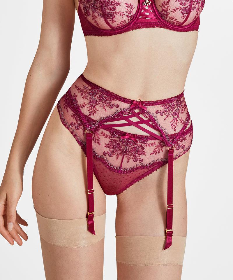 Aubade Trésor Infini Night Purple Porte-jarretelles