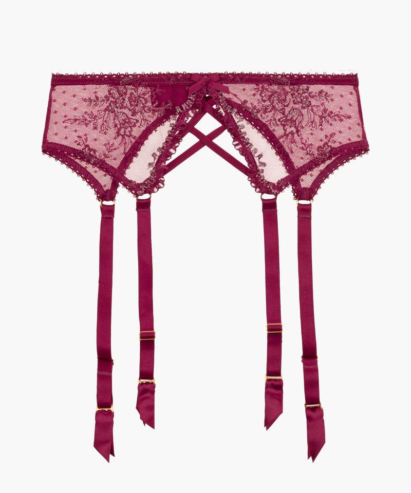 aubade Trésor Infini Night Purple Porte-jarretelles