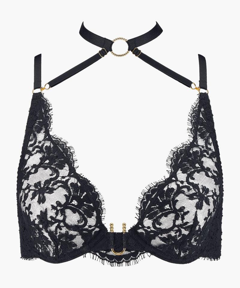 Aubade Under Your Spell Ultra Black Triangle Avec Armatures