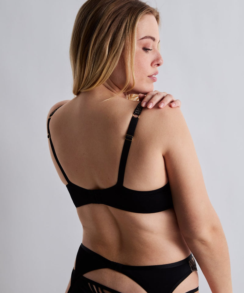 Aubade Voodoo Kiss Millenium Black Corbeille Avec Armatures