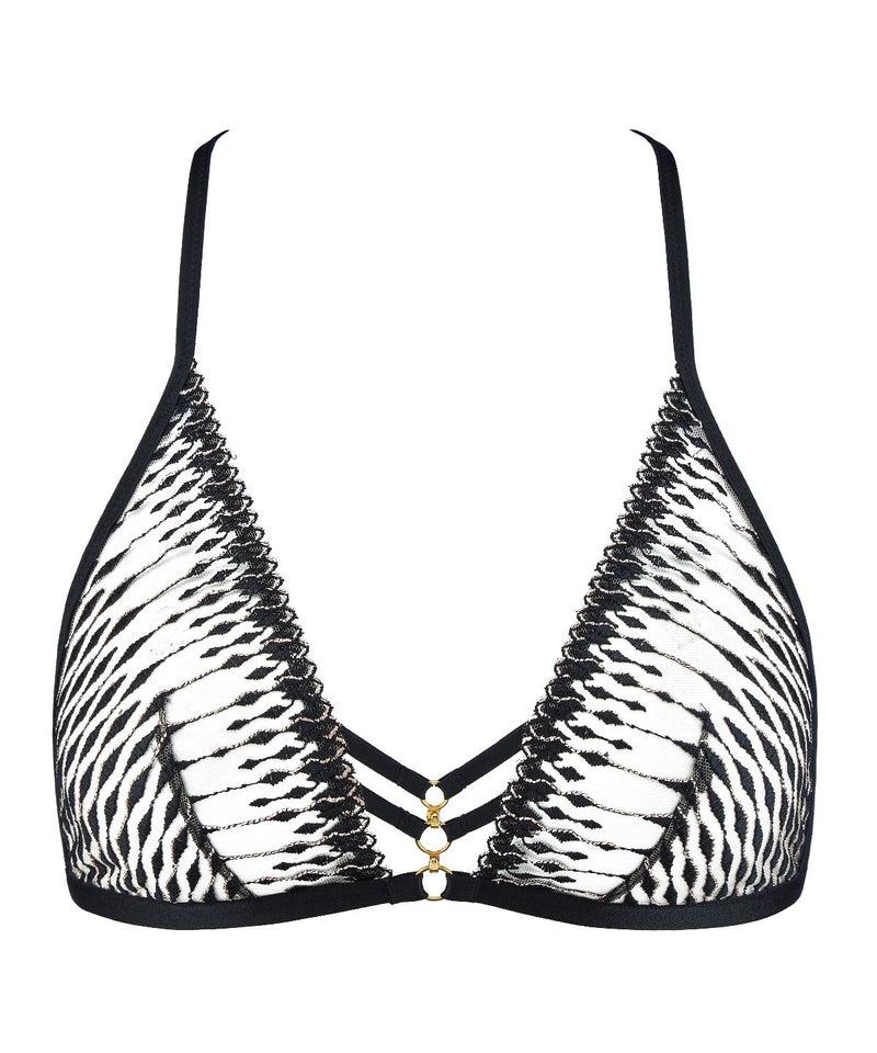 aubade Voodoo Kiss Millenium Black Triangle bralette