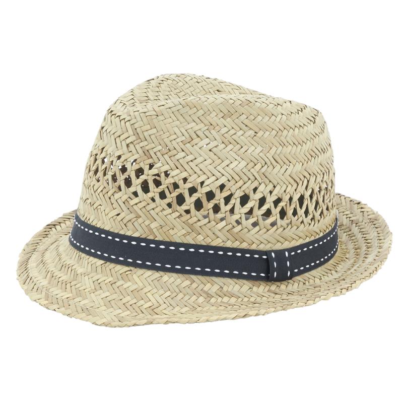 Aubry Gaspard Chapeau En Jonc - JCH1810