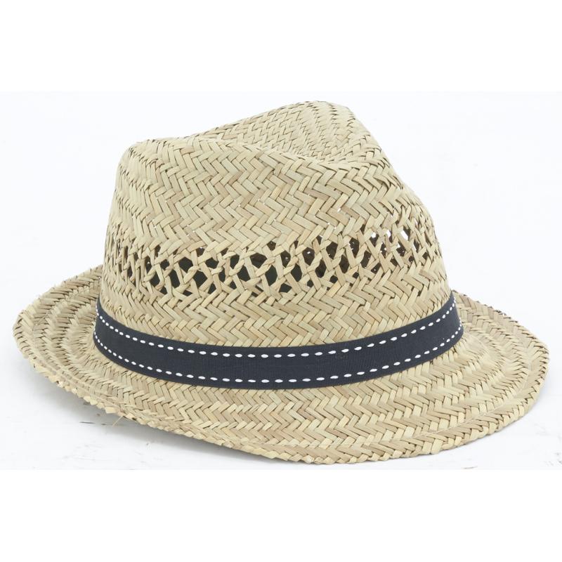 Aubry Gaspard Chapeau En Jonc - JCH1810