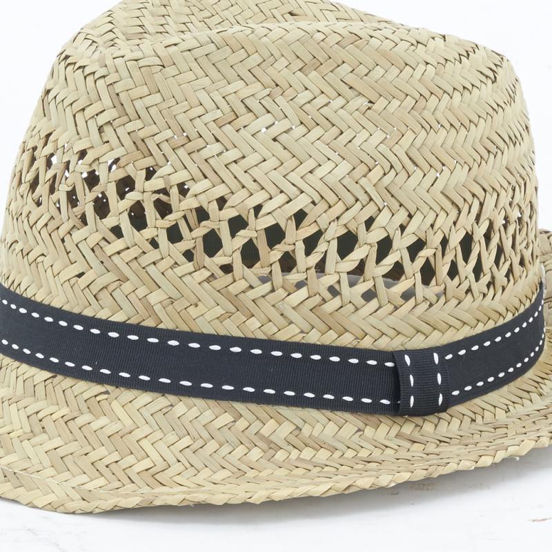 Aubry Gaspard Chapeau En Jonc - JCH1810