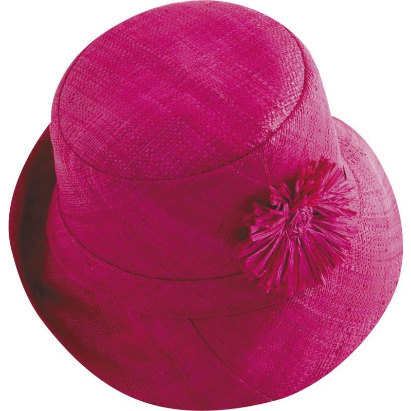 Aubry Gaspard Chapeau En Rabane - JCH1540