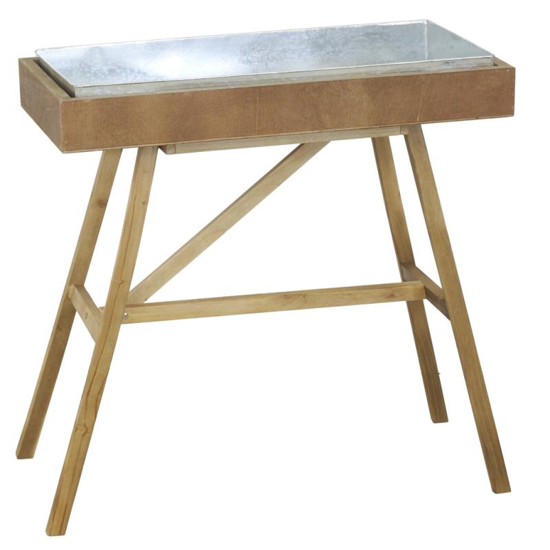 aubry gaspard Table à rempoter en bois - JCS1020