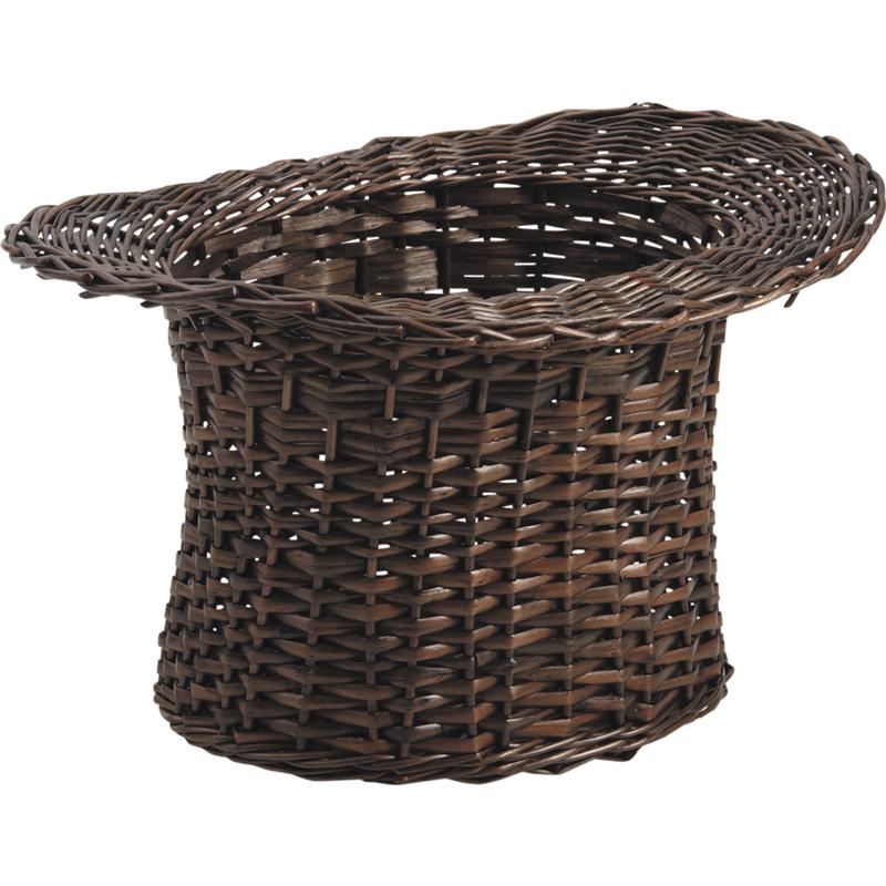 aubry gaspard Chapeau en éclisse teintée vernie - JCP2080