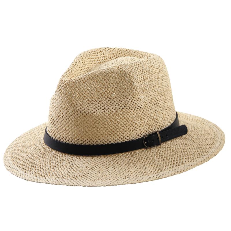aubry gaspard Chapeau homme Havane en corde - JCH1640