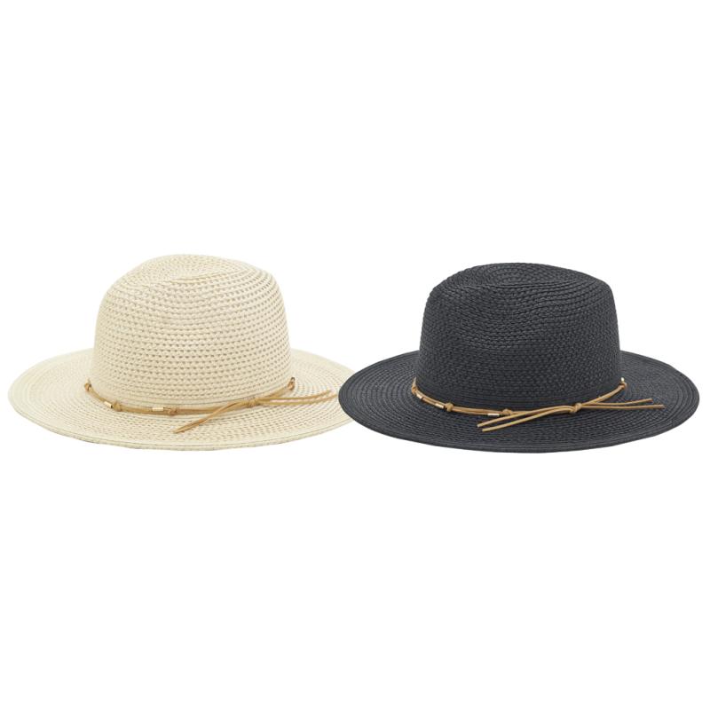 Aubry Gaspard Chapeau Safari En Papier Et Nylon - JCH1790