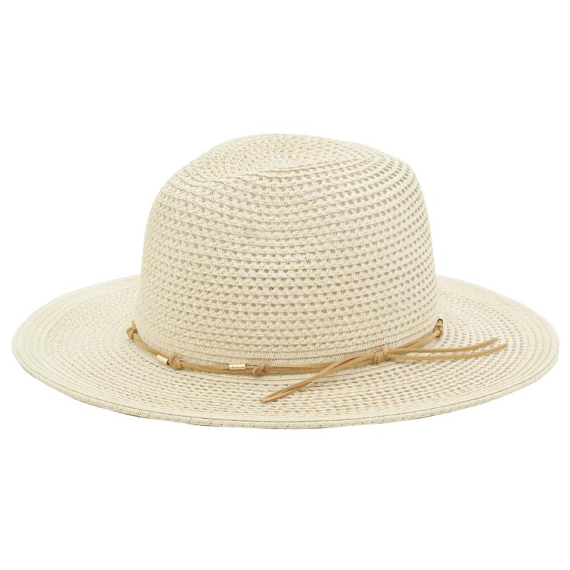 Aubry Gaspard Chapeau Safari En Papier Et Nylon - JCH1790