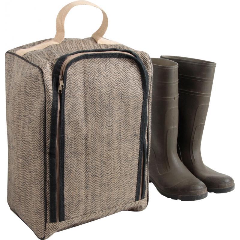 Aubry Gaspard Sac à Bottes En Jute Renforcée - VRA1340