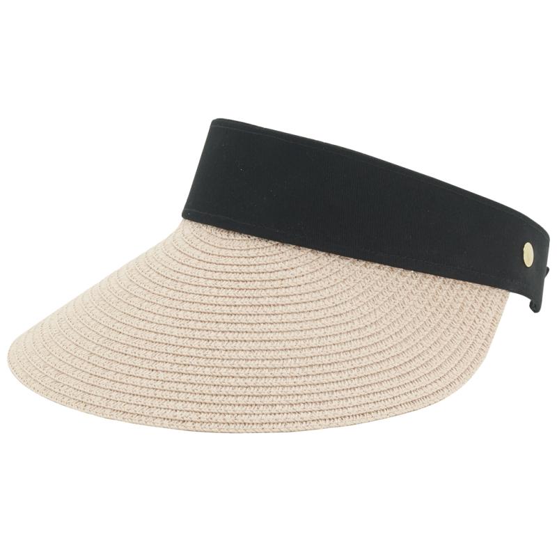 aubry gaspard Visière femme en papier tressé - JCH1830