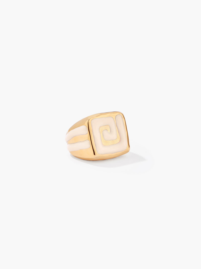 aurélie bidermann Bague Caleta SS24BA07 MG-50