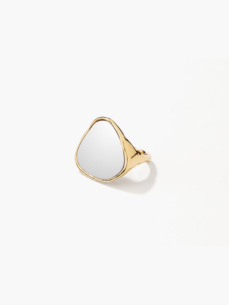 aurélie bidermann Bague Ciottolo FW18BA05 MG-50