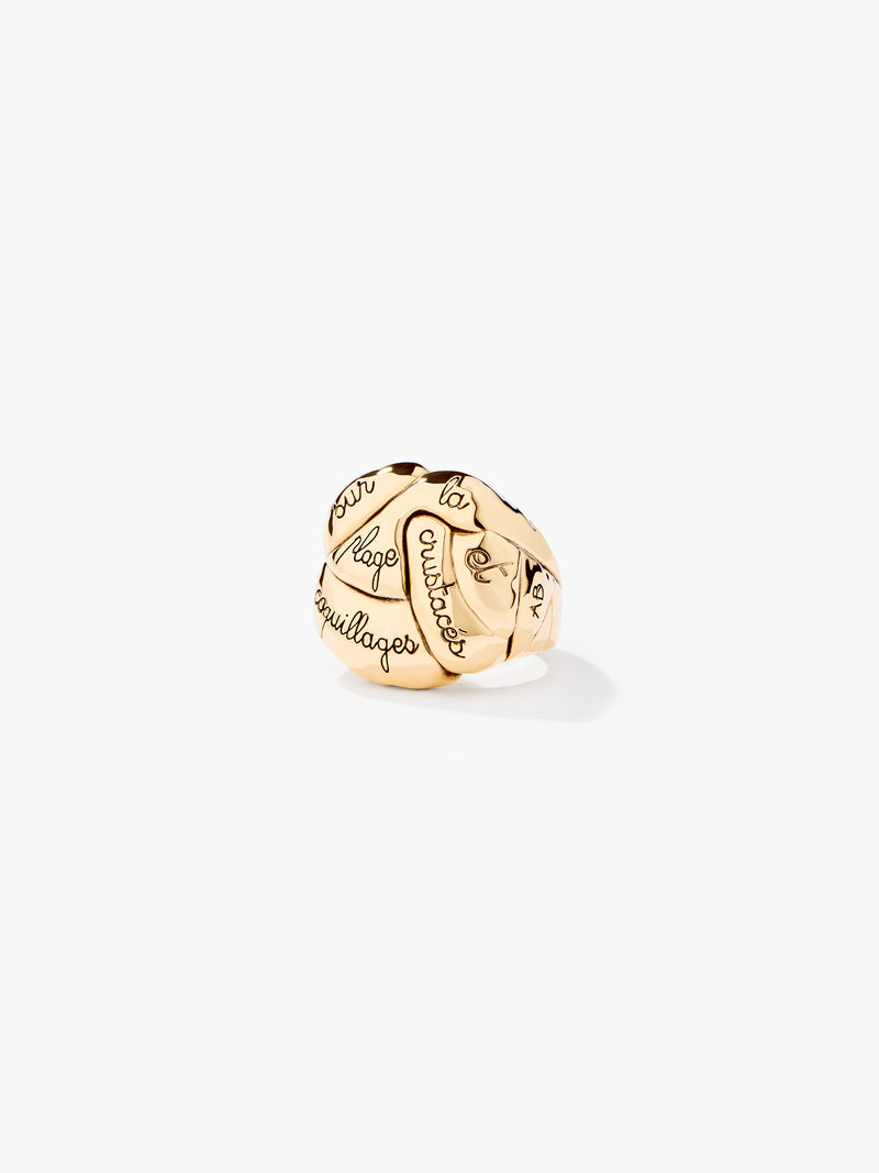 aurélie bidermann Bague Mistrella SS25BA05 MG-50