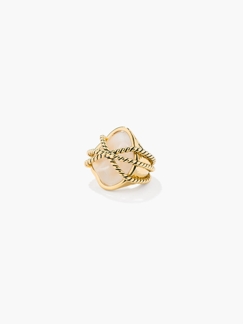 aurélie bidermann Bague Mycene FW21BA10 MG-50