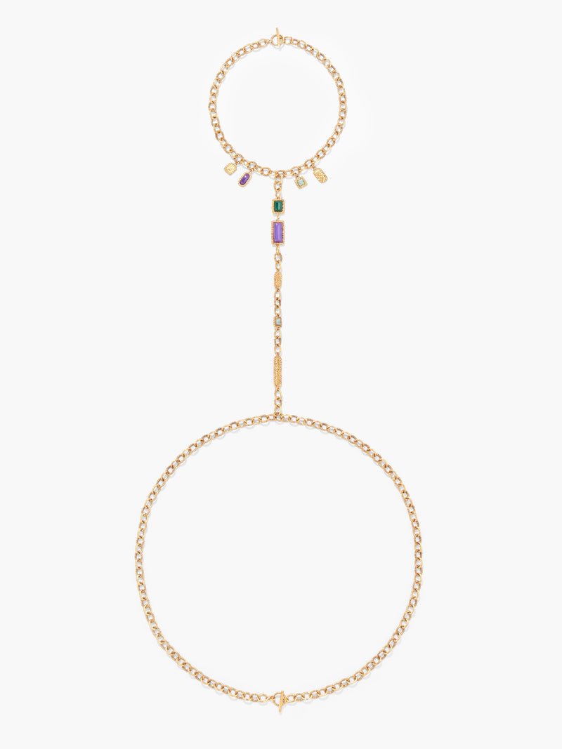 aurélie bidermann Bijou de corps Malli SS24BJ01 MG