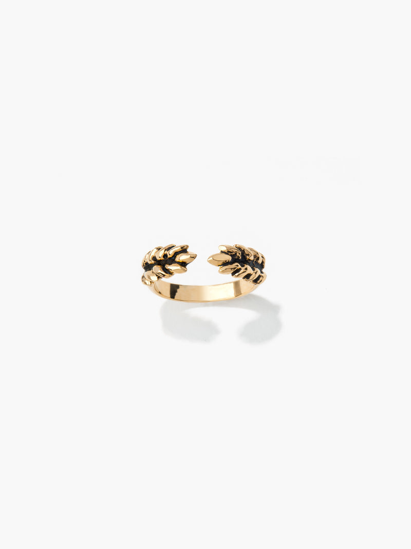 aurélie bidermann Bague Blé Toi et Moi WHEBA01 MG-48