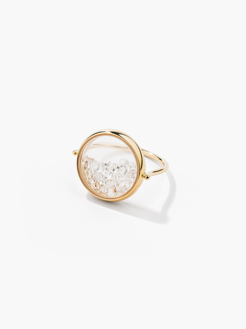 aurélie bidermann Bague Chivor Diamants CHIBA01DI YG-46