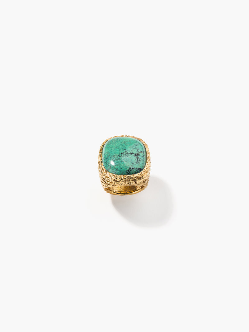 aurélie bidermann Bague Miki turquoise MIKBA02TU MG-50