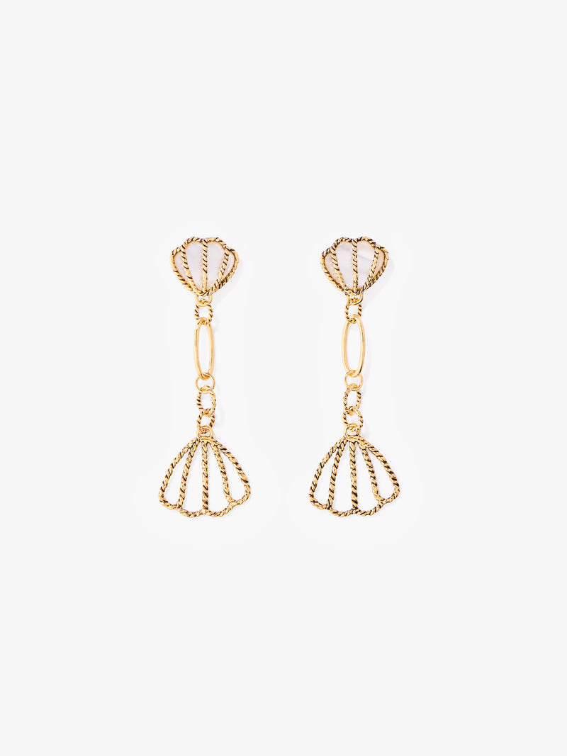 aurélie bidermann Boucles d'oreilles Aquarama SS25BO06 MG