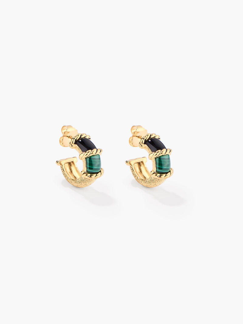 aurélie bidermann Boucles d'oreilles Biriby FW24BO06 MG