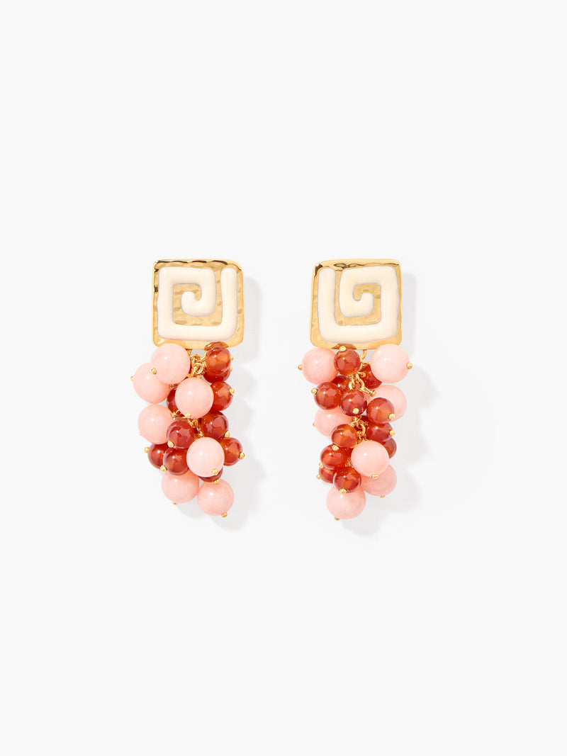 aurélie bidermann Boucles d'oreilles Caleta SS24BO19 MG
