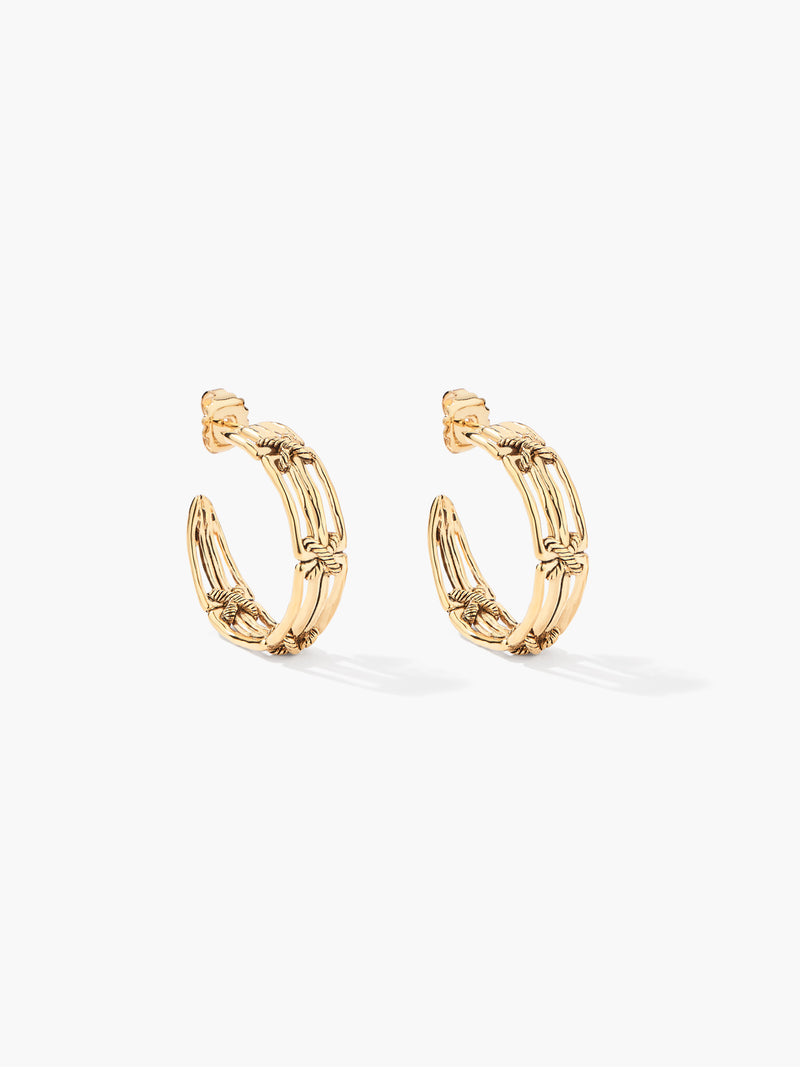aurélie bidermann Boucles d'oreilles Caliche SS24BO11 MG