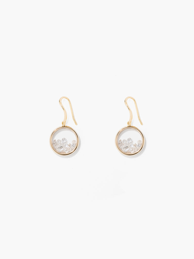 aurélie bidermann Boucles d'oreilles Chivor Diamants CHIBO01DI YG