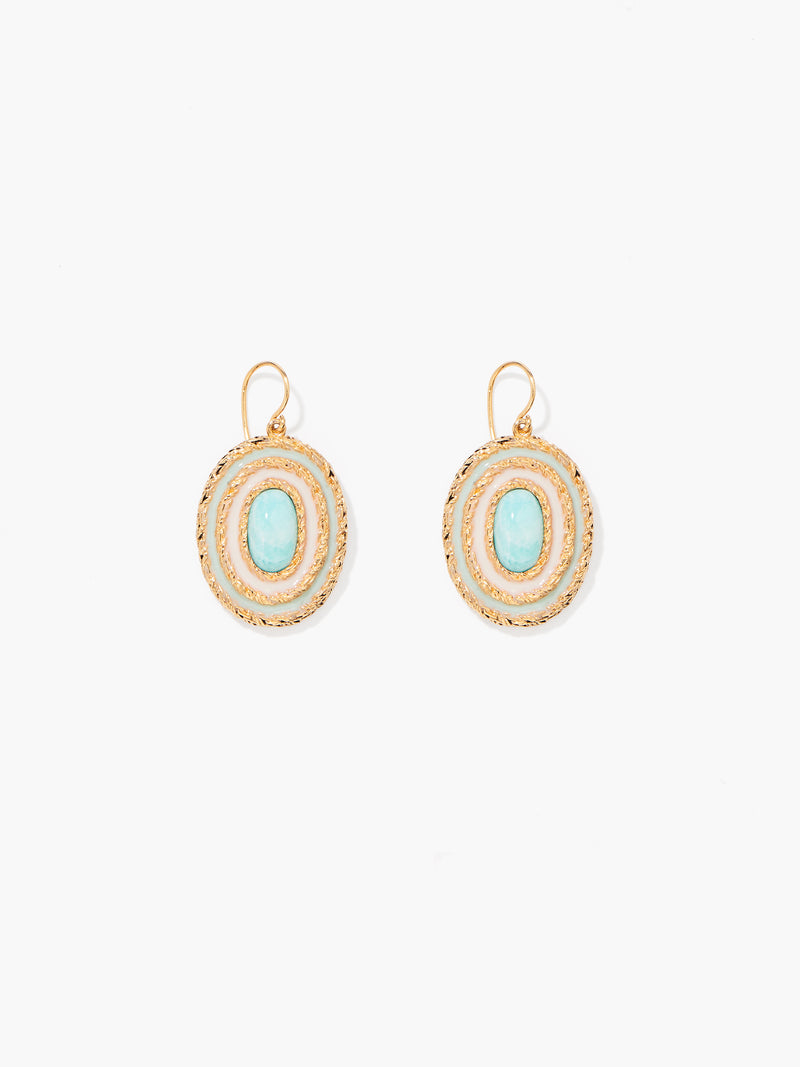 aurélie bidermann Boucles d'oreilles Liz SS21BO01 MG
