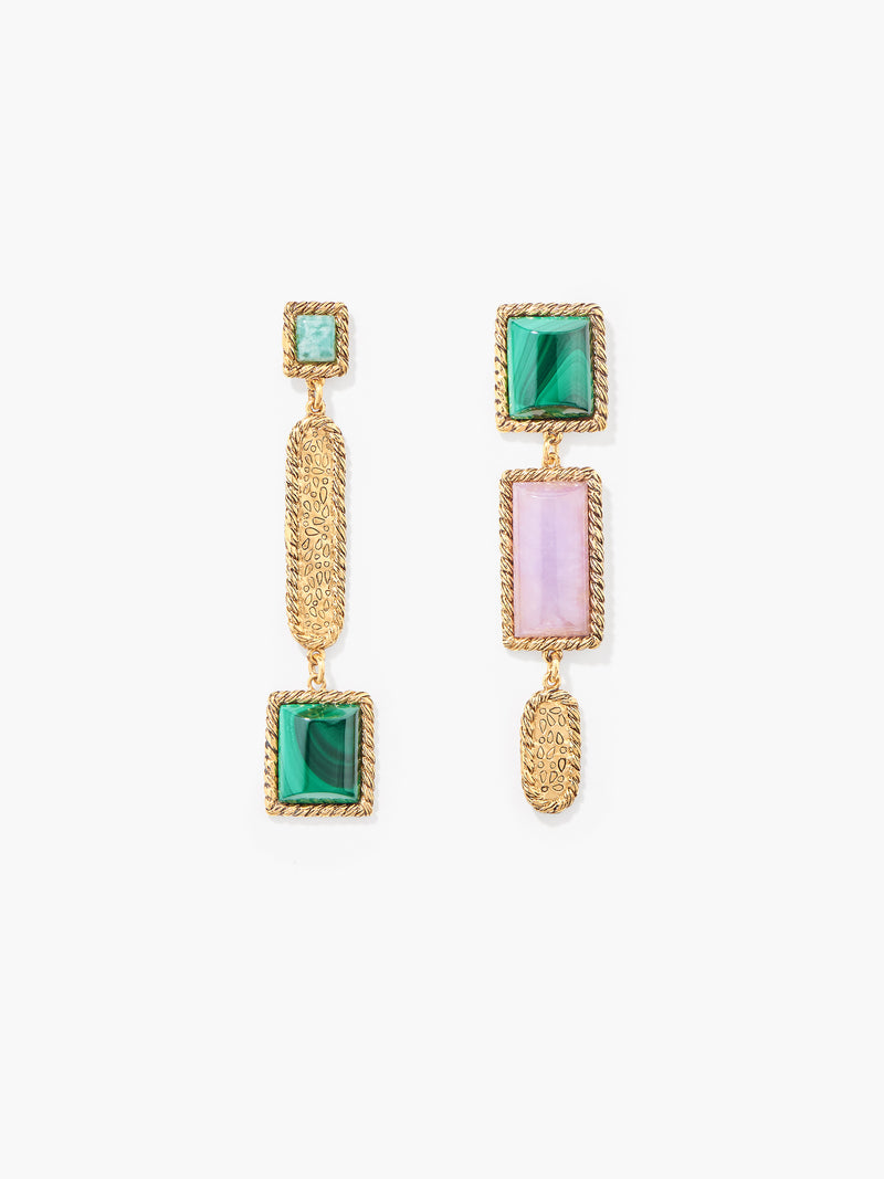 aurélie bidermann Boucles d'oreilles Malli SS24BO10 MG