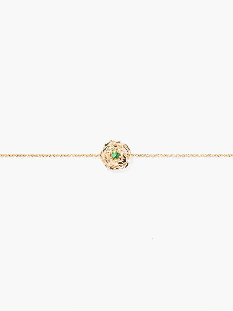aurélie bidermann Bracelet Bouquet Tsavorite ROSBR01TS YG