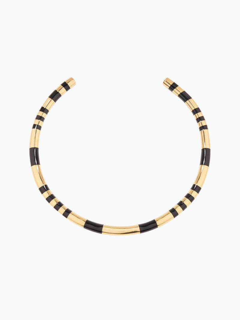 aurélie bidermann Collier Positano noir FW20CO12 MG