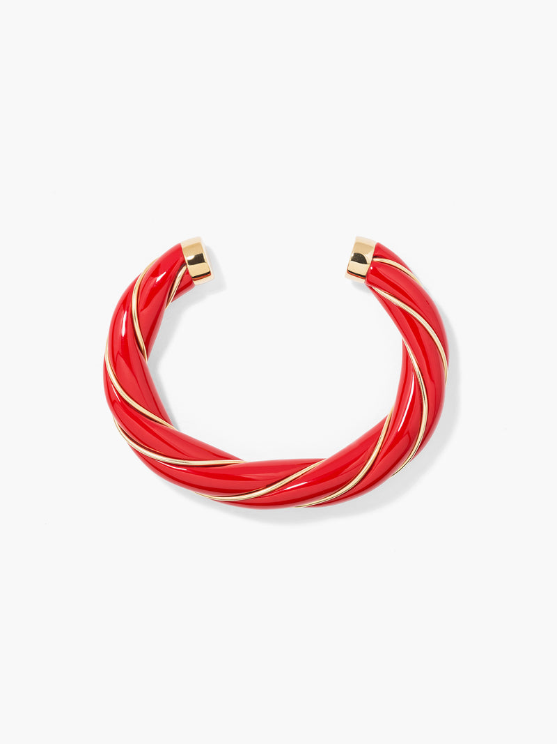 aurélie bidermann Jonc Diana vermillon DIAF17BR01N1 MG