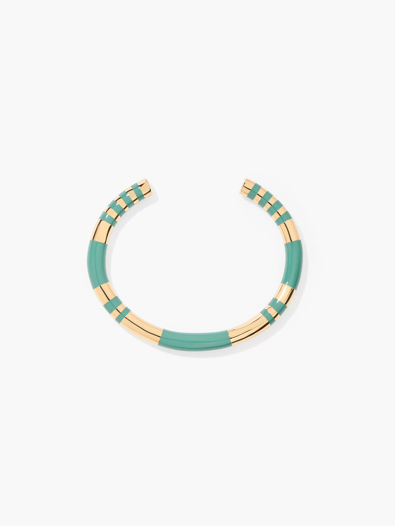 aurélie bidermann Jonc Positano vert tilleul FW23BR16 MG