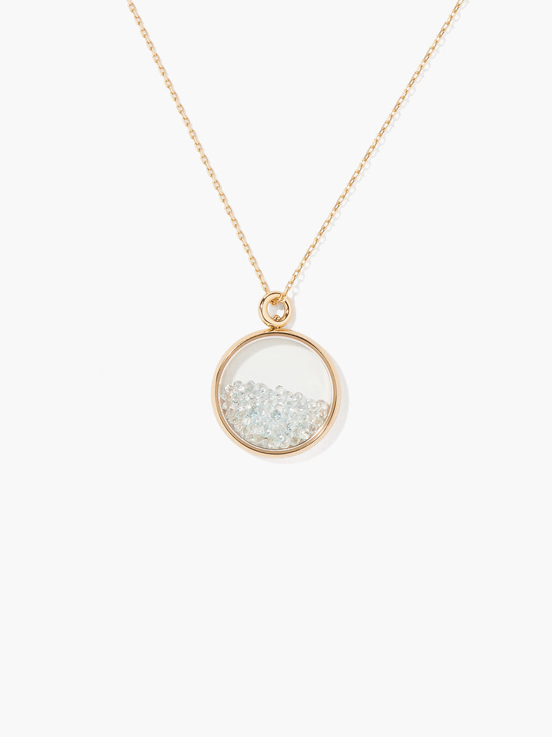 aurélie bidermann Pendentif Baby Chivor Topaze CHISA02TO YG