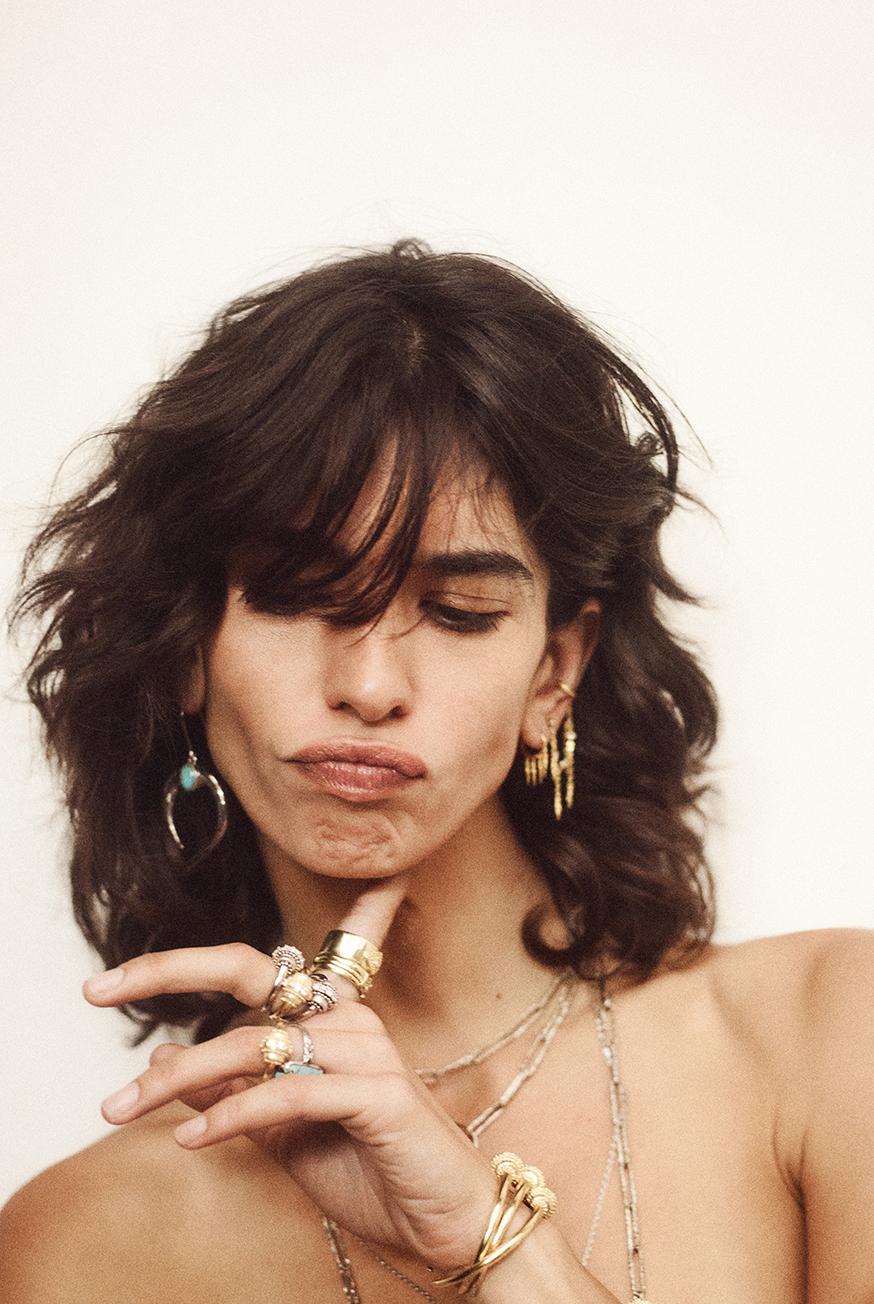 Ba&sh Bague Japy Dore