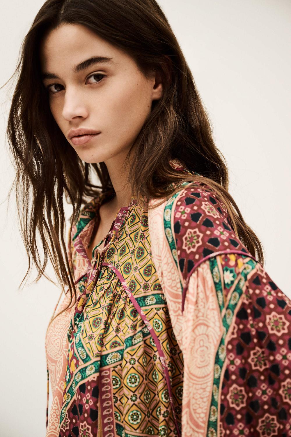 Ba&sh Blouse Fluide Faith Multi