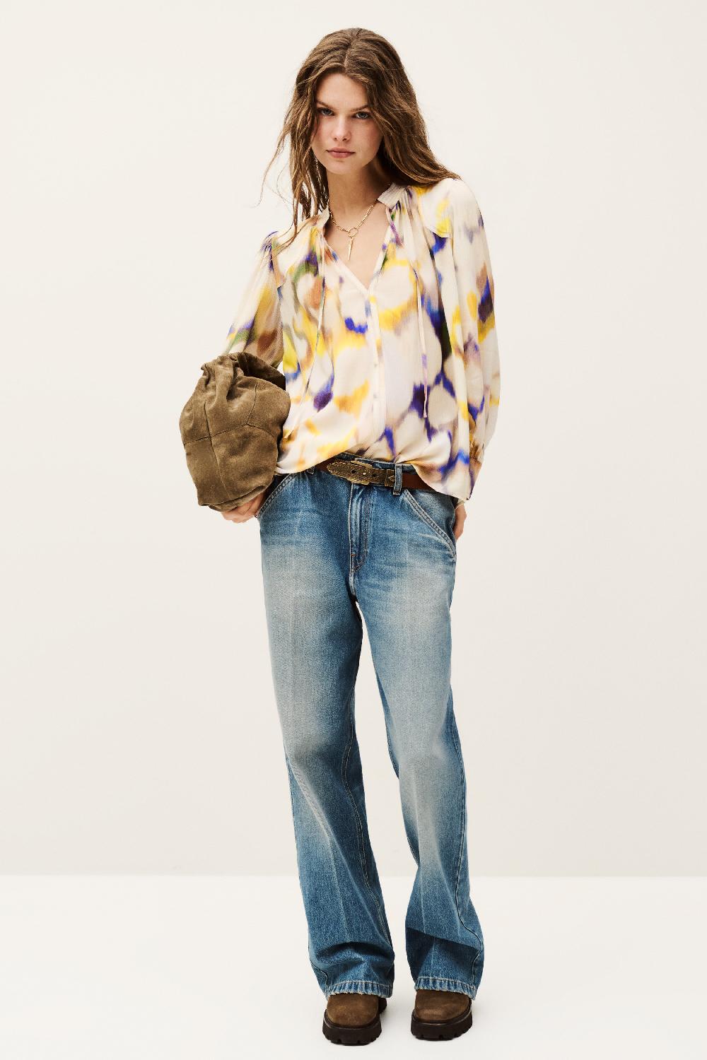 Ba&sh Blouse ImpriméE Foka Multi