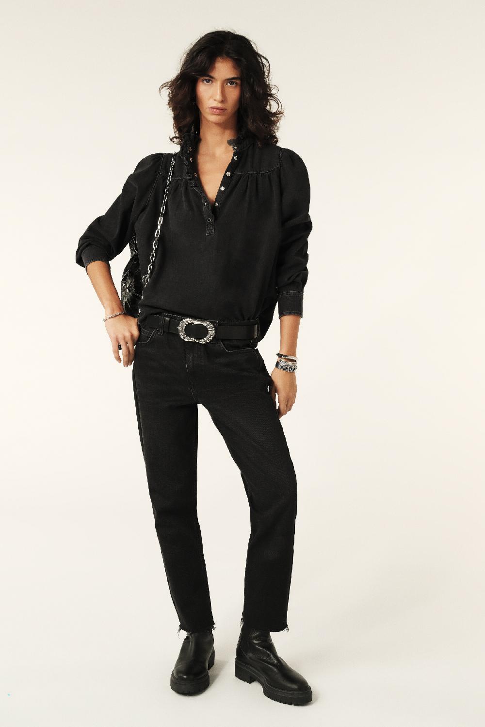 Ba&sh Blouse Milac Noir