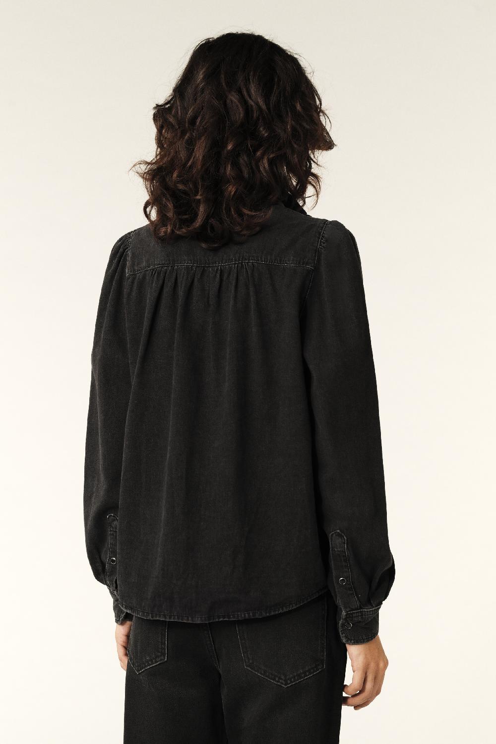 Ba&sh Blouse Milac Noir