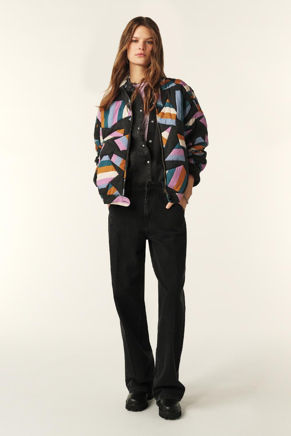 Ba&sh Blouson Type Bomber Pegase Noir