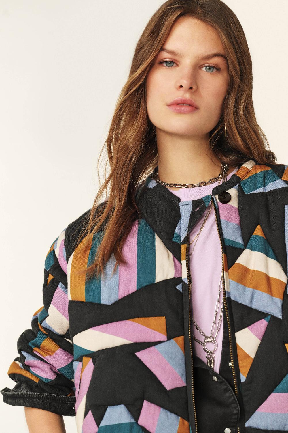 Ba&sh Blouson Type Bomber Pegase Noir