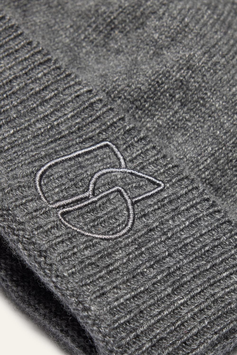 Ba&sh Bonnet Bord Retourné Cobo Gris