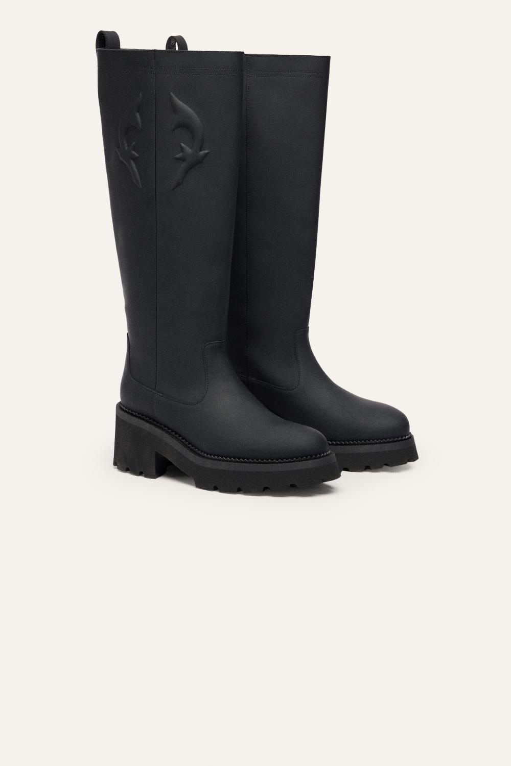 Ba&sh Bottes Style Urbain Claine Noir