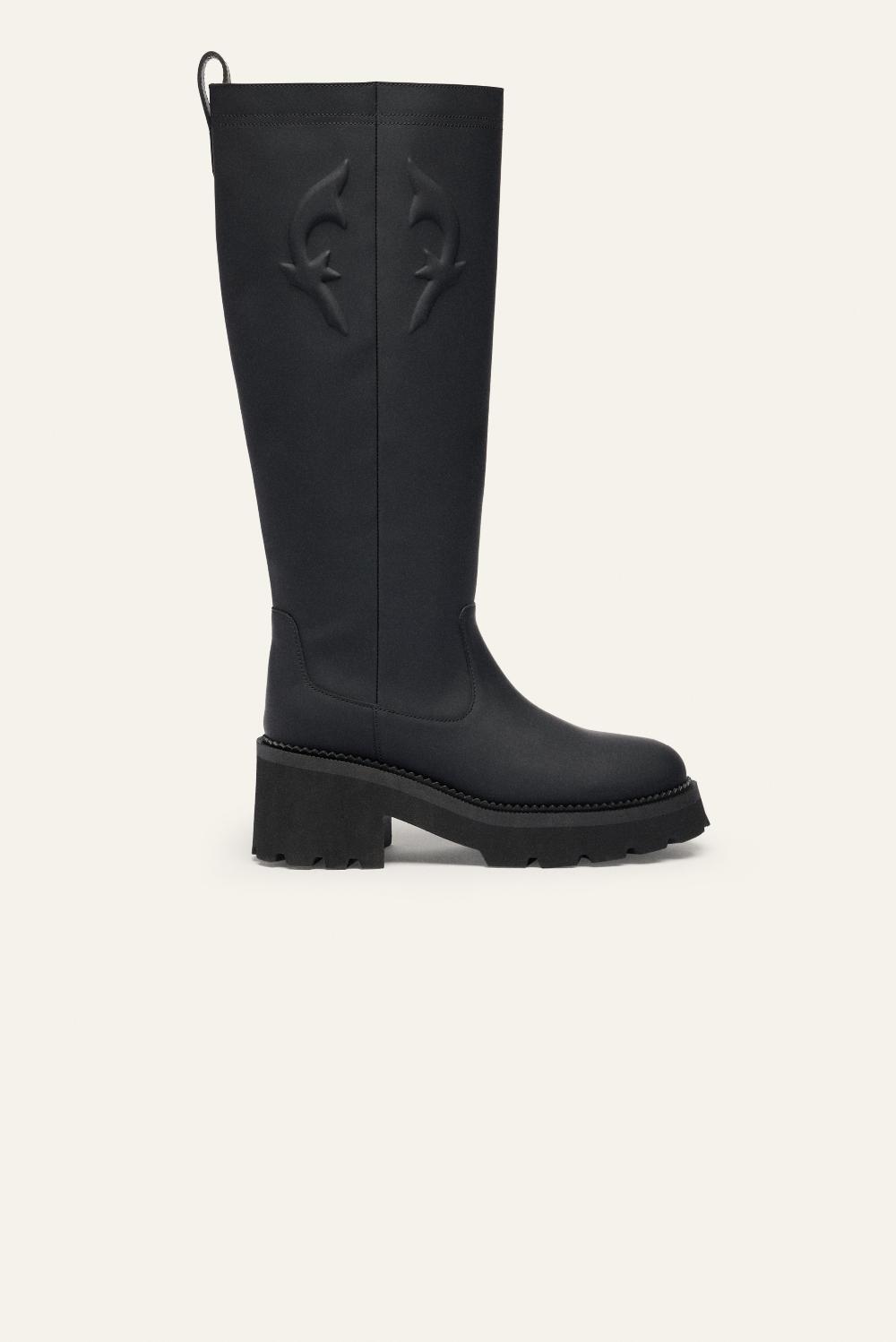 ba&sh Bottes Style Urbain Claine Noir